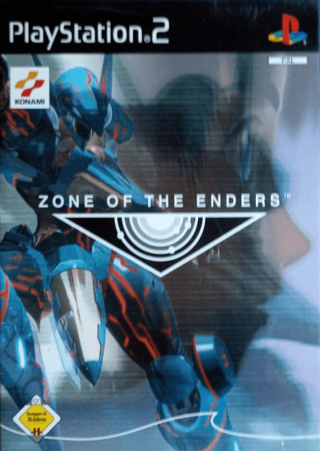 Zone of the Enders box art for Playstation 2